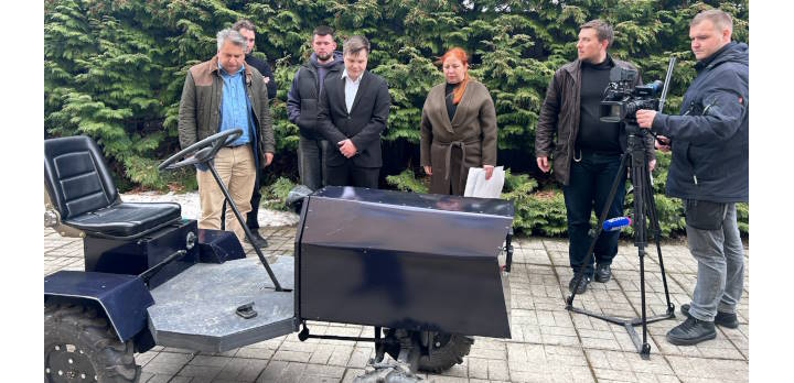 Электрический мини-трактор «Вольт-МТ»