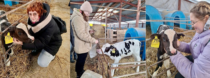 Студенты второго курса ИВМиБ снова на практике в СПК «Колхоз имени Арсения»!