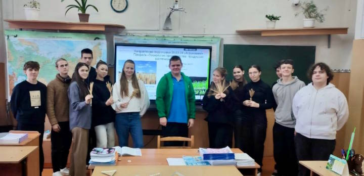 В нашем колледже учится будущий агроспециалист!