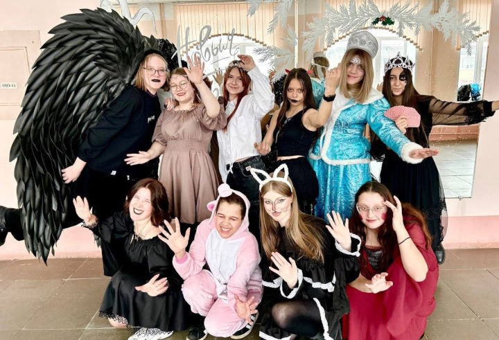 Волшебное представление для ребят в стенах университета!