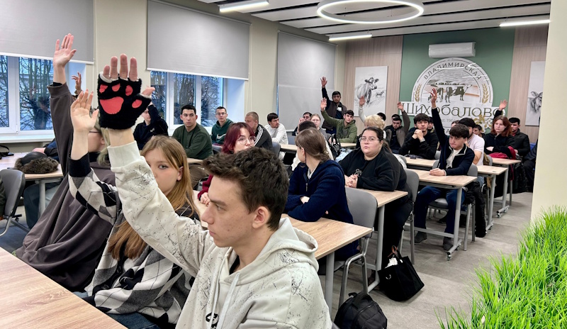 Сегодня ректор ВГАУ Екатерина Малиновская провела открытый диалог со студентами!