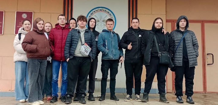 Студенты инженерно-экономического факультета побывали на экскурсии в ДОСААФ города Иваново!