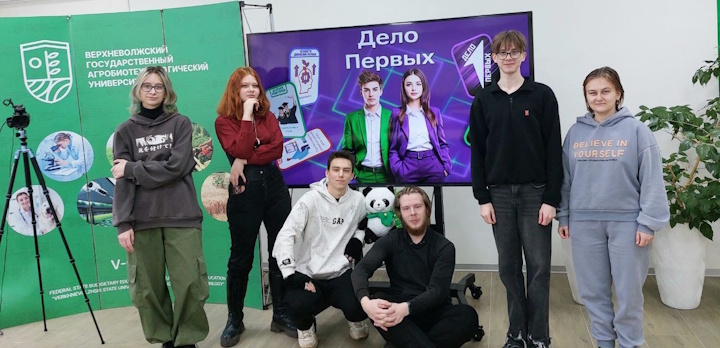 В университете прошли мастер-классы от «Движения Первых»!