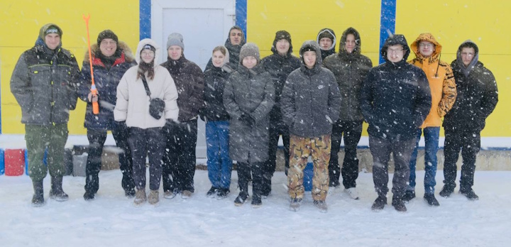Студенты инженерно-экономического факультета побывали на СПК «Рассвет».
