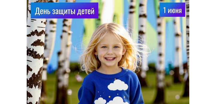 С Днём защиты детей!