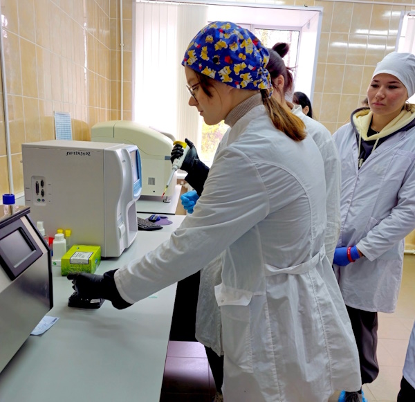 Учебная практика для студентов 3 курса колледжа ветеринарного факультета