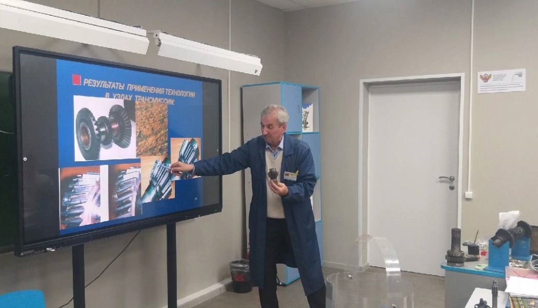 Встреча учеников проекта Агроклассы с профессором Гвоздевым А.А.