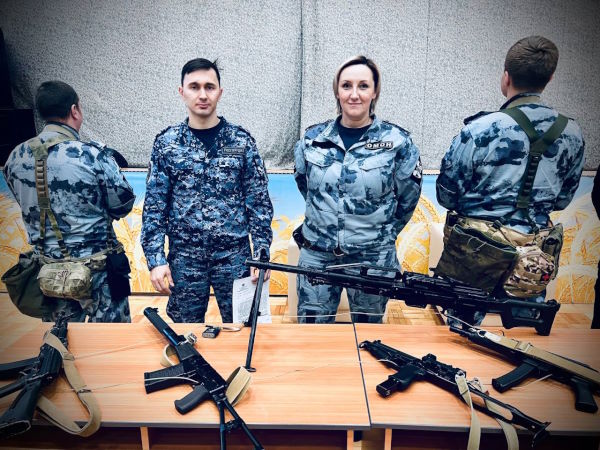Встреча наших студентов с представителями Росгвардии и ОМОН