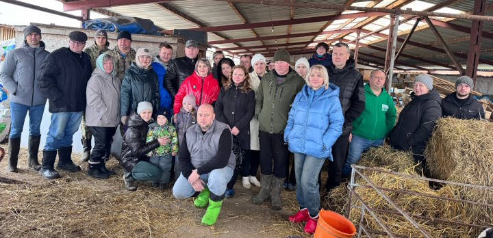 Выездное практическое занятие в СПК имени Арсения