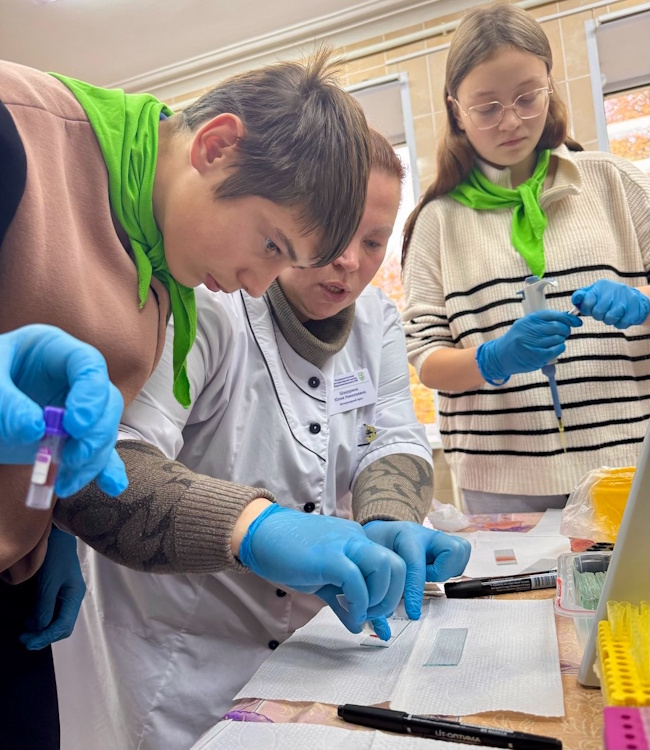 Лаборатория открывает двери будущему поколению!