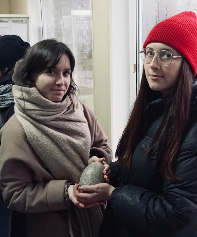 наши студенты снова на ферме «Шартомский страус»!