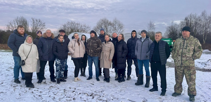 Состоялась увлекательная поездка слушателей Школы фермера в гости к Ольге Осмининой, участнице нашей образовательной программы!