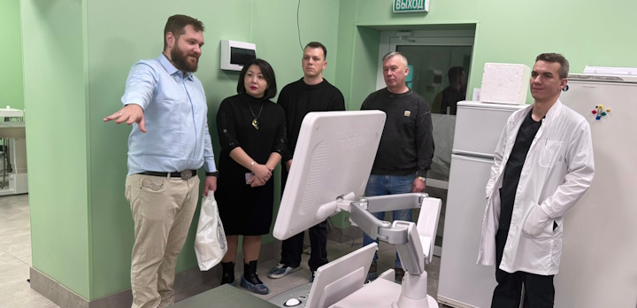 Наш ветеринарный центр посетили коллеги из Астраханского государственного университета