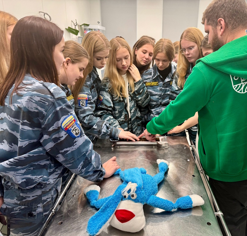 Будущие кинологи на экскурсии в Университетском ветеринарном центре!