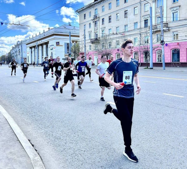 Легкоатлетическая эстафета на призы газеты "Рабочий край"