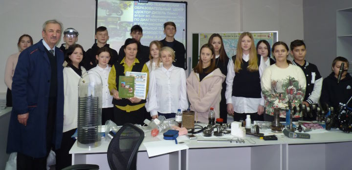 Встреча-занятие с учениками Агрокласса Морозовской средней школы Тейковского района