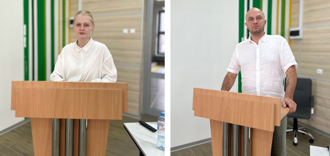 Поздравляем аспирантов Павла Лобанова и Марию Хижкину с защитой научной квалификационной работы!