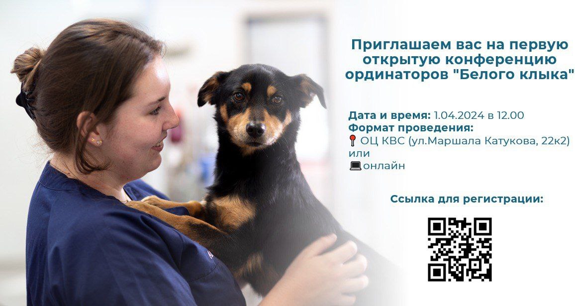 Приглашаем вас на Первую открытую конференцию ординаторов "Белого клыка"!