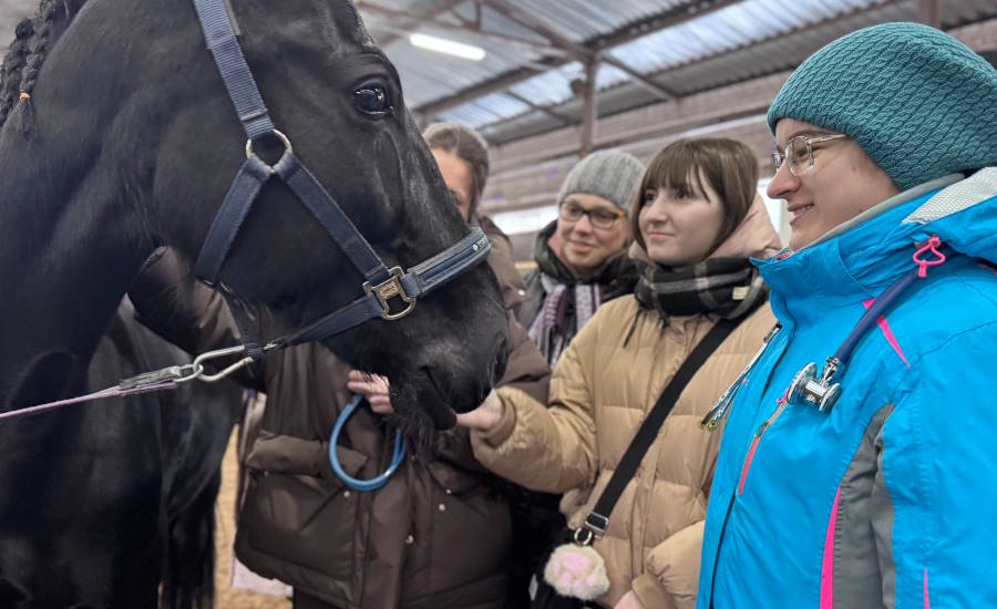 Ветеринарная практика у студентов третьего курса!