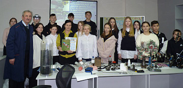Встреча-занятие с учениками Агрокласса Морозовской средней школы Тейковского района
